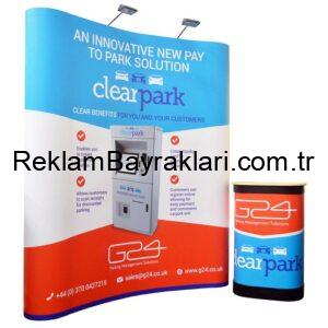 Örümcek Stand Oval Görsel Değişim 3×2 (2 Panel)