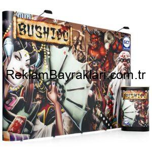 Örümcek Stand Düz Görsel Değişim 3×4 (4 Panel)