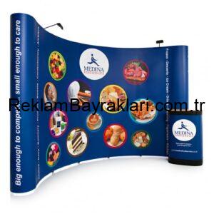 Örümcek Stand Oval Görsel Değişim 3×6 (6 Panel)