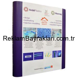 Örümcek Stand Düz Görsel Değişim 3×2 (2 Panel)