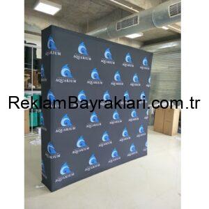 Örümcek Stand Kumaş 3x3 (3 Panel)