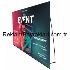 Quick Banner (L Banner) Tek Taraflı 300x200